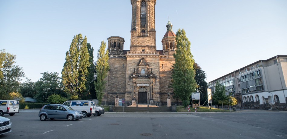 Lukaskirche Turmfront